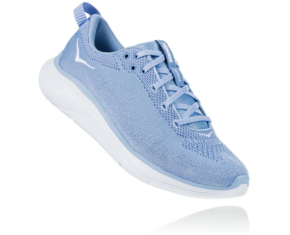 Hoka One One Hupana Flow Löparskor Dam LjusBlå/Vita - SE-6931875